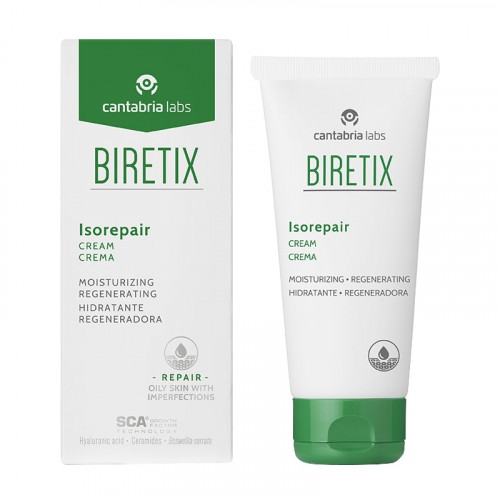 BIRETIX Isorepair Cream Moisturizing Regenerating (Cantabria Labs) – Увлажняющий регенерирующий крем 
