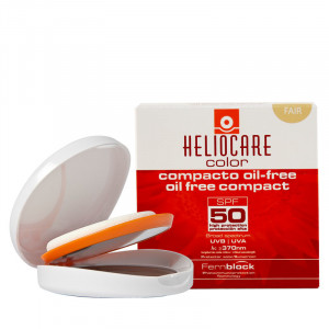                           Heliocare Color Oil-Free Compact SPF 50 Sunscreen – FAIR  Крем-пудра компактная с SPF 50 для жирной и комбинированной кожи 
                    