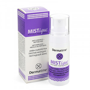                           Mistique Aqua-Serum Anti-Wrinkle – Peptide Mix Dermatime Аква-сыворотка против морщин. Пептидный микс 
                    