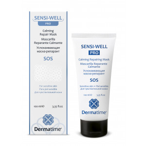                            SENSI-WELL PRO SOS Calming Repair Mask (Dermatime) - Успокаивающая маска-репарант  Для чувствительной кожи
                    