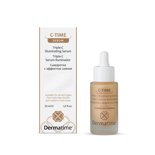 C-TIME Triple-C Illuminating Serum (Dermatime) – Сыворотка с эффектом сияния / 3 формы витамина С