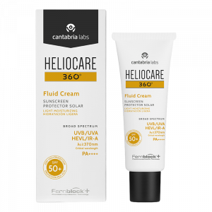                           Heliocare 360º Fluid Cream Spf 50+ Sunscreen  Солнцезащитный крем-флюид с Spf 50+ для всех типов кожи
                    