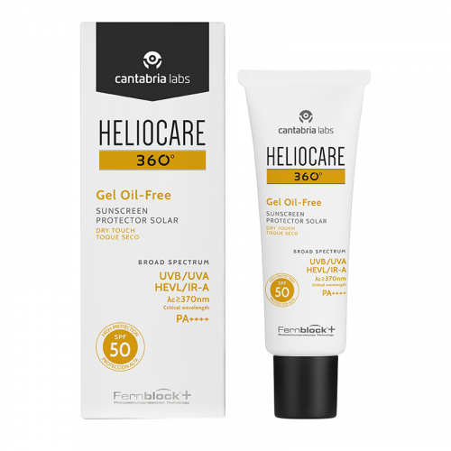 Heliocare 360º Gel Oil-Free Dry Touch SPF 50 Sunscreen – Солнцезащитный гель с SPF 50 для нормальной и жирной кожи