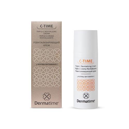 C-TIME Triple-C Revitalizing Cream (Dermatime) – Ревитализирующий крем / 3 формы витамина С